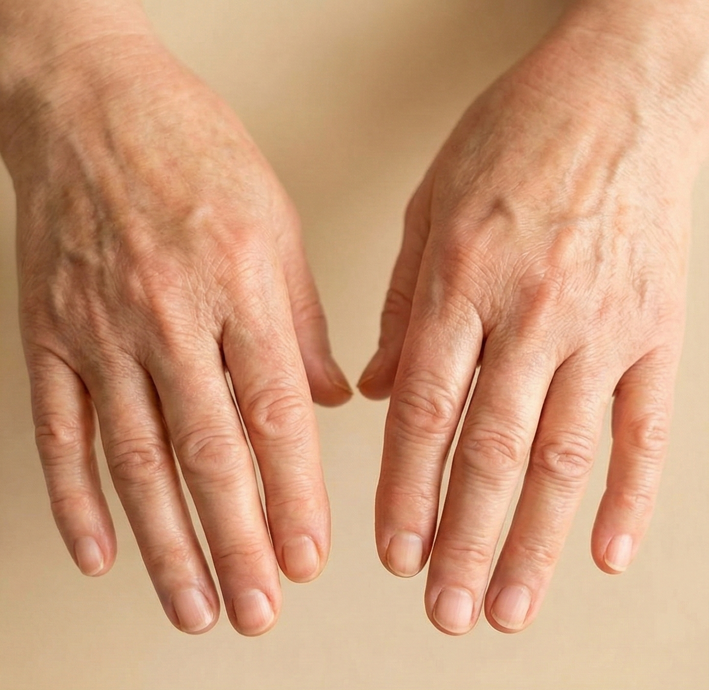 Mãos saudáveis depois